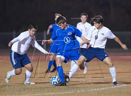 Thumbnail 3 in Roberson vs. Sanderson (NCHSAA 4A Final) photogallery.