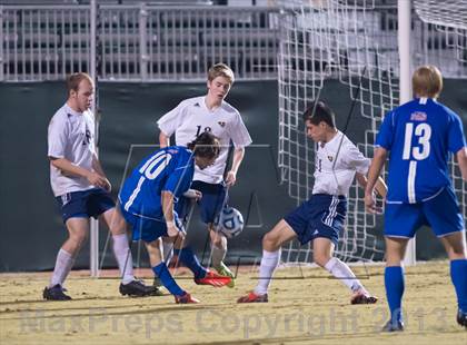 Thumbnail 2 in Roberson vs. Sanderson (NCHSAA 4A Final) photogallery.