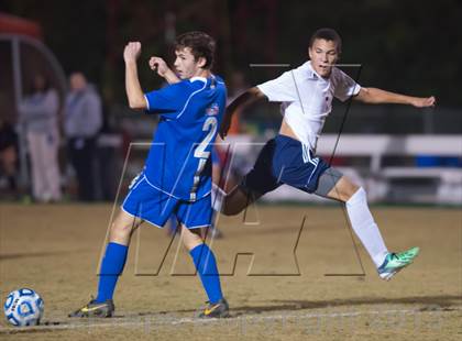 Thumbnail 2 in Roberson vs. Sanderson (NCHSAA 4A Final) photogallery.