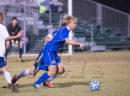 Thumbnail 3 in Roberson vs. Sanderson (NCHSAA 4A Final) photogallery.