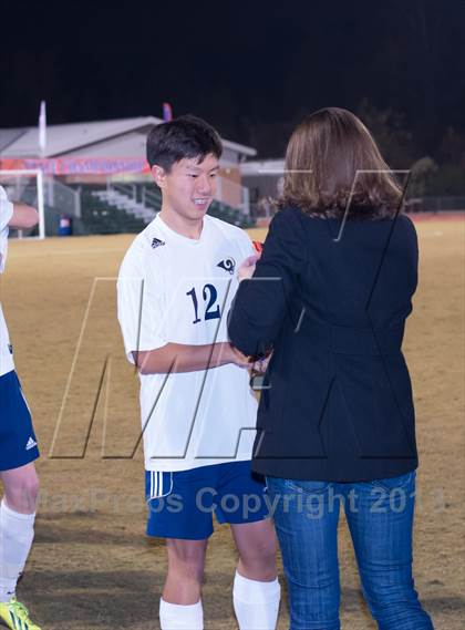 Thumbnail 2 in Roberson vs. Sanderson (NCHSAA 4A Final) photogallery.