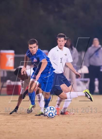 Thumbnail 3 in Roberson vs. Sanderson (NCHSAA 4A Final) photogallery.