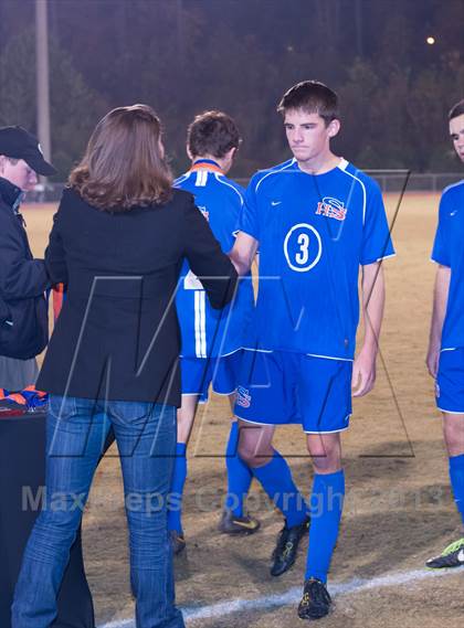 Thumbnail 3 in Roberson vs. Sanderson (NCHSAA 4A Final) photogallery.