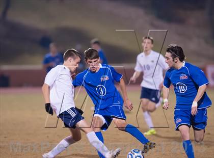 Thumbnail 2 in Roberson vs. Sanderson (NCHSAA 4A Final) photogallery.