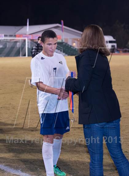 Thumbnail 3 in Roberson vs. Sanderson (NCHSAA 4A Final) photogallery.