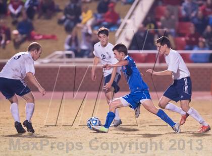 Thumbnail 2 in Roberson vs. Sanderson (NCHSAA 4A Final) photogallery.