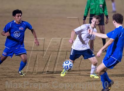 Thumbnail 2 in Roberson vs. Sanderson (NCHSAA 4A Final) photogallery.