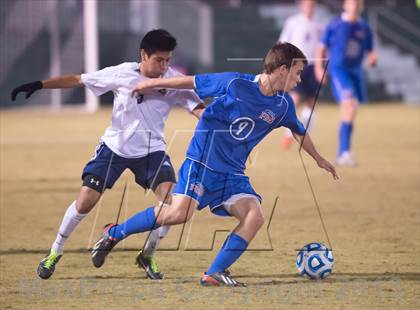 Thumbnail 2 in Roberson vs. Sanderson (NCHSAA 4A Final) photogallery.