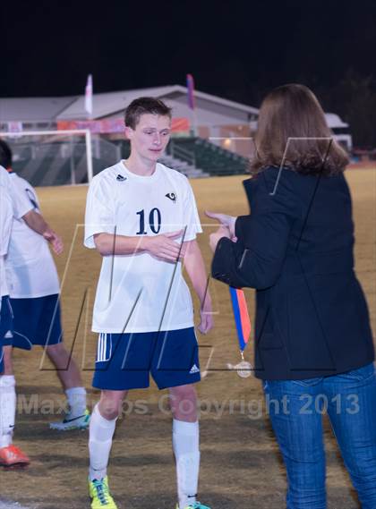 Thumbnail 3 in Roberson vs. Sanderson (NCHSAA 4A Final) photogallery.