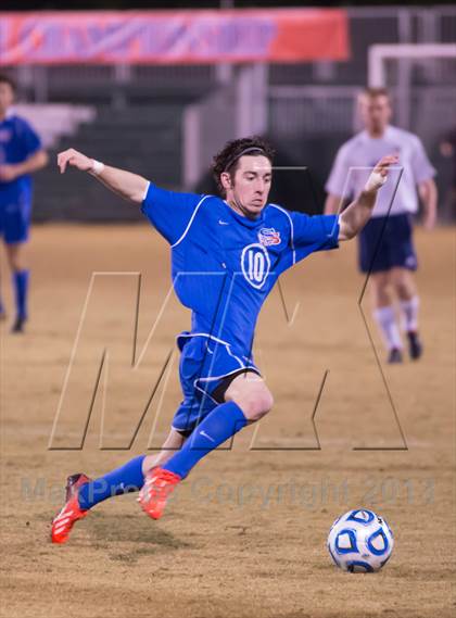 Thumbnail 2 in Roberson vs. Sanderson (NCHSAA 4A Final) photogallery.