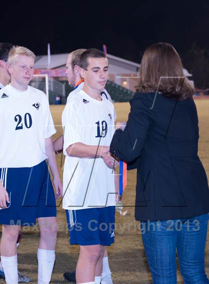 Thumbnail 3 in Roberson vs. Sanderson (NCHSAA 4A Final) photogallery.