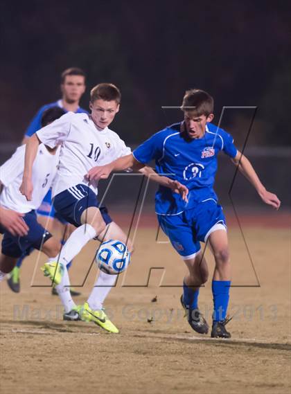 Thumbnail 3 in Roberson vs. Sanderson (NCHSAA 4A Final) photogallery.