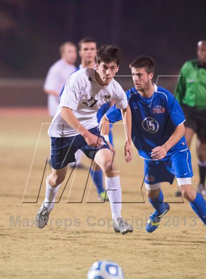 Thumbnail 2 in Roberson vs. Sanderson (NCHSAA 4A Final) photogallery.