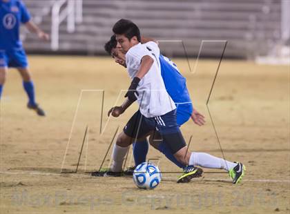 Thumbnail 3 in Roberson vs. Sanderson (NCHSAA 4A Final) photogallery.