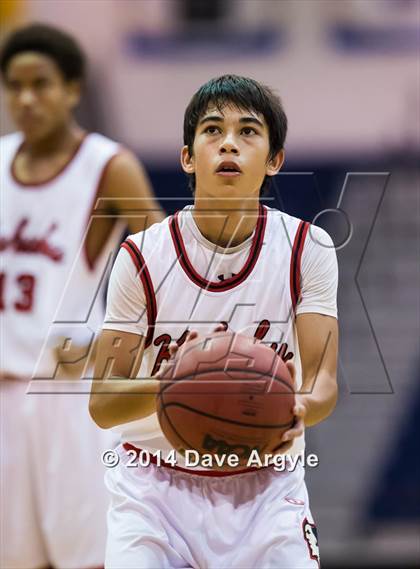 Thumbnail 1 in Kahuku vs Jordan (FreeTaxUSA Shootout) photogallery.