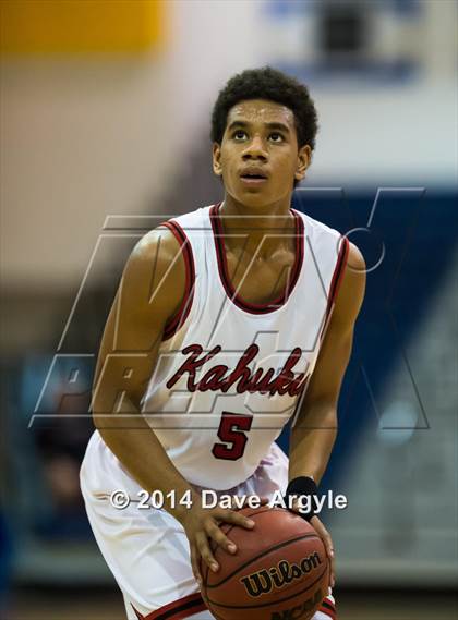 Thumbnail 3 in Kahuku vs Jordan (FreeTaxUSA Shootout) photogallery.