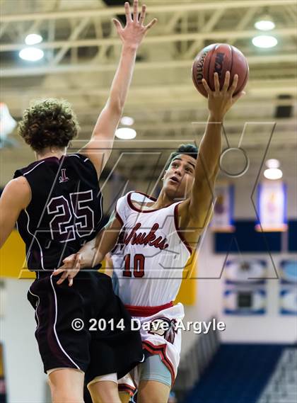 Thumbnail 2 in Kahuku vs Jordan (FreeTaxUSA Shootout) photogallery.