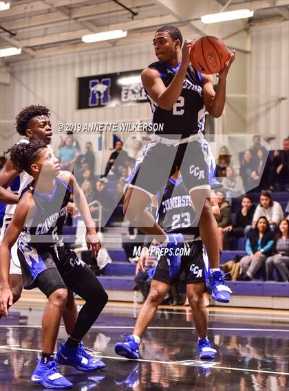Thumbnail 1 in The Master's Academy vs. Cornerstone Charter Academy photogallery.