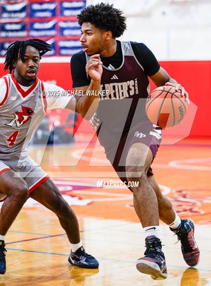 Thumbnail 3 in Newman AAA Vs St Peter's Prep (The Preview HS Showcase) photogallery.