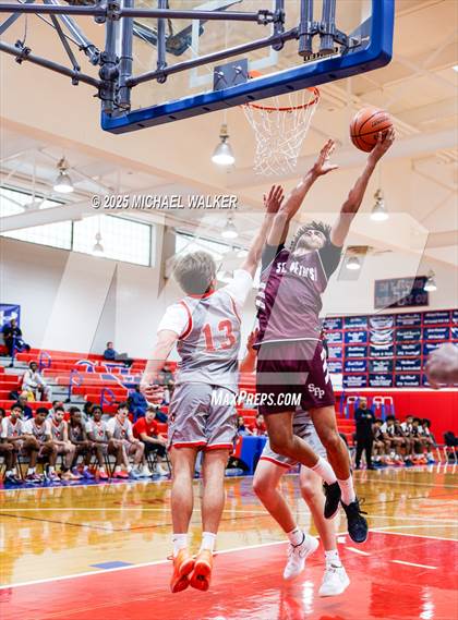 Thumbnail 3 in Newman AAA Vs St Peter's Prep (The Preview HS Showcase) photogallery.