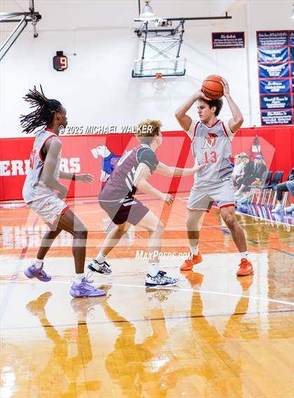 Thumbnail 3 in Newman AAA Vs St Peter's Prep (The Preview HS Showcase) photogallery.