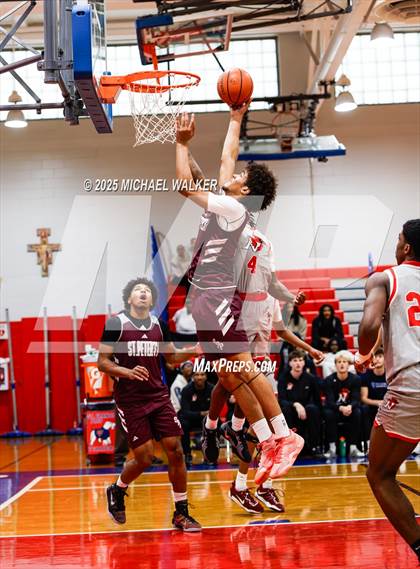 Thumbnail 3 in Newman AAA Vs St Peter's Prep (The Preview HS Showcase) photogallery.