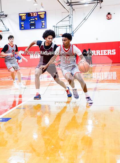 Thumbnail 1 in Newman AAA Vs St Peter's Prep (The Preview HS Showcase) photogallery.