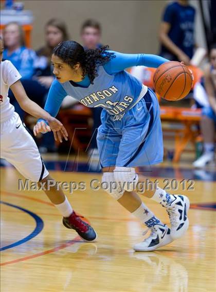 Thumbnail 3 in Johnson @ Wagner (UIL 5A Bi-District Playoff) photogallery.