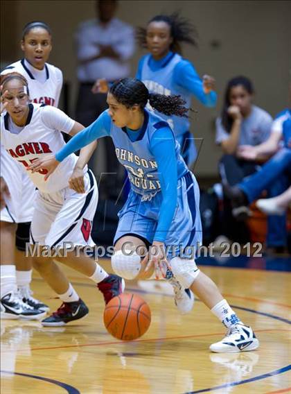 Thumbnail 3 in Johnson @ Wagner (UIL 5A Bi-District Playoff) photogallery.