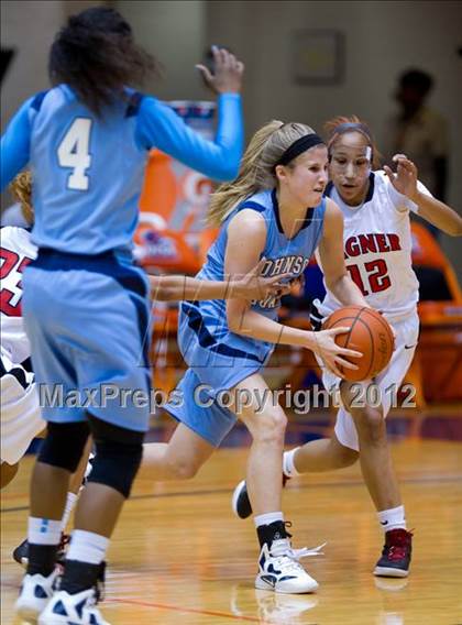 Thumbnail 2 in Johnson @ Wagner (UIL 5A Bi-District Playoff) photogallery.
