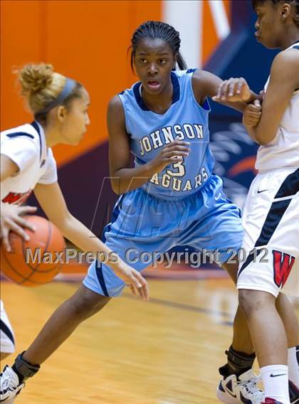 Thumbnail 3 in Johnson @ Wagner (UIL 5A Bi-District Playoff) photogallery.