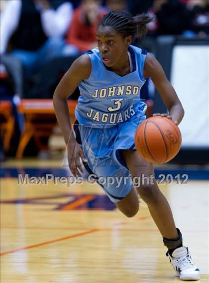 Thumbnail 2 in Johnson @ Wagner (UIL 5A Bi-District Playoff) photogallery.