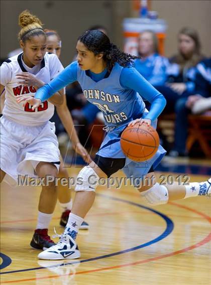 Thumbnail 2 in Johnson @ Wagner (UIL 5A Bi-District Playoff) photogallery.