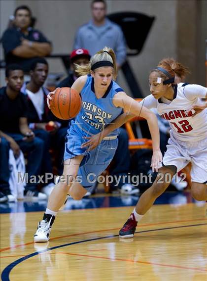 Thumbnail 2 in Johnson @ Wagner (UIL 5A Bi-District Playoff) photogallery.