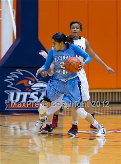 Thumbnail 3 in Johnson @ Wagner (UIL 5A Bi-District Playoff) photogallery.
