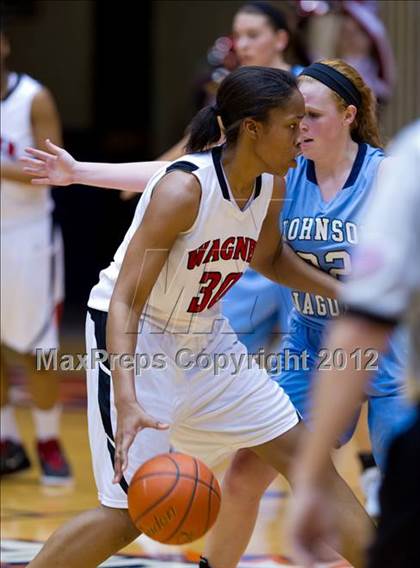 Thumbnail 1 in Johnson @ Wagner (UIL 5A Bi-District Playoff) photogallery.