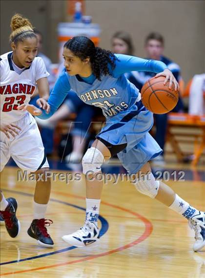 Thumbnail 1 in Johnson @ Wagner (UIL 5A Bi-District Playoff) photogallery.