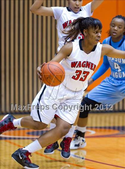 Thumbnail 3 in Johnson @ Wagner (UIL 5A Bi-District Playoff) photogallery.