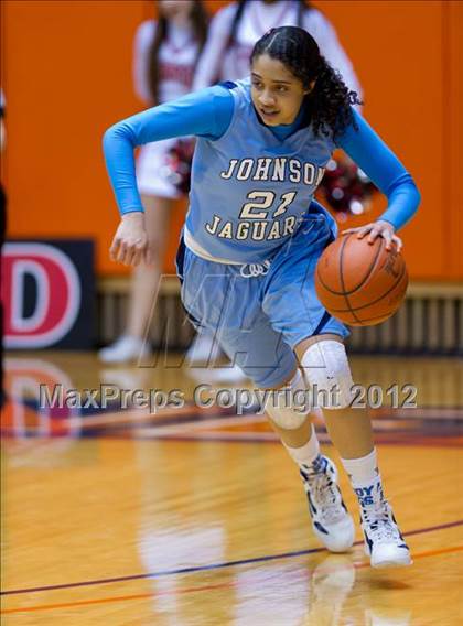Thumbnail 2 in Johnson @ Wagner (UIL 5A Bi-District Playoff) photogallery.
