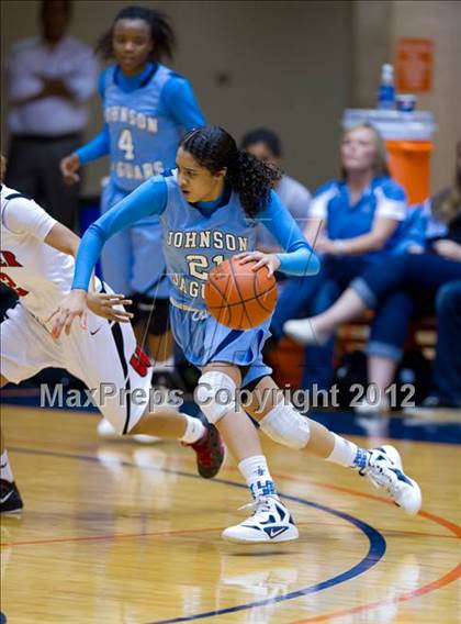 Thumbnail 2 in Johnson @ Wagner (UIL 5A Bi-District Playoff) photogallery.