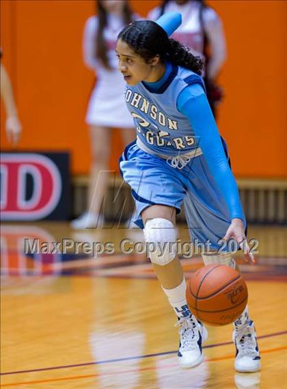 Thumbnail 3 in Johnson @ Wagner (UIL 5A Bi-District Playoff) photogallery.