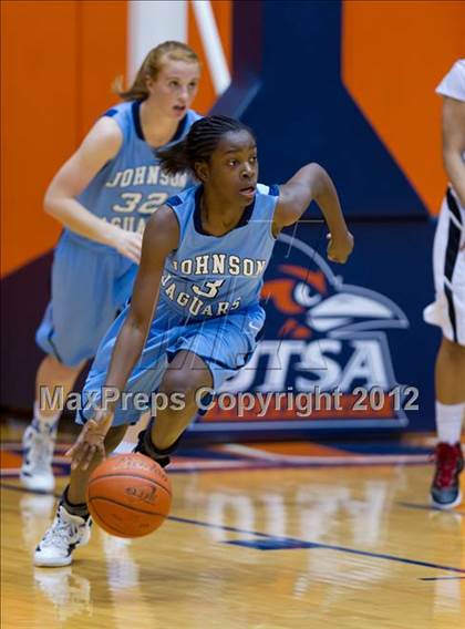 Thumbnail 3 in Johnson @ Wagner (UIL 5A Bi-District Playoff) photogallery.