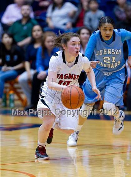 Thumbnail 2 in Johnson @ Wagner (UIL 5A Bi-District Playoff) photogallery.