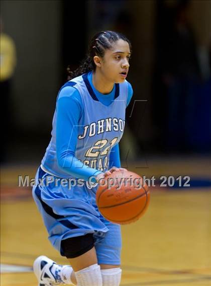 Thumbnail 2 in Johnson @ Wagner (UIL 5A Bi-District Playoff) photogallery.