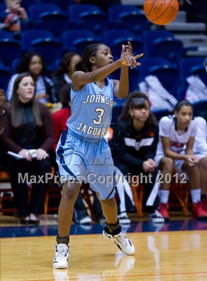 Thumbnail 2 in Johnson @ Wagner (UIL 5A Bi-District Playoff) photogallery.