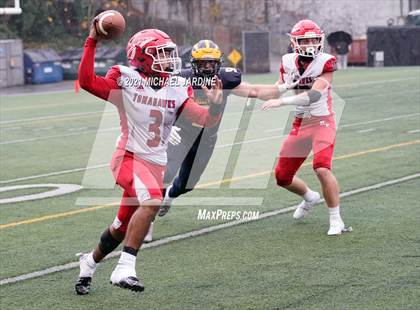 Thumbnail 2 in Bellevue vs. Marysville-Pilchuck (WIAA 3A  Semifinal) photogallery.