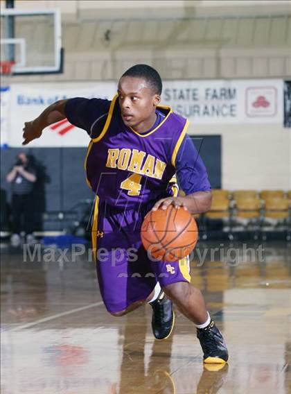 Thumbnail 3 in Roman Catholic vs. Duncanville (City of the Palms Classic) photogallery.