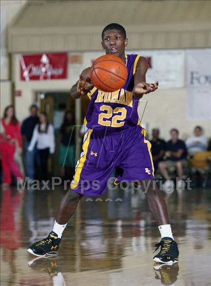 Thumbnail 1 in Roman Catholic vs. Duncanville (City of the Palms Classic) photogallery.
