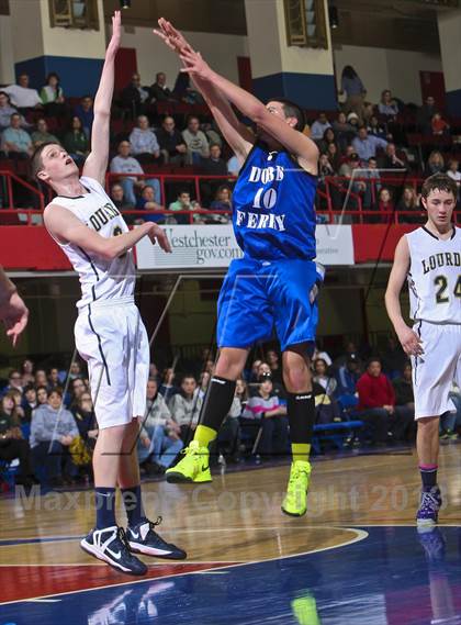 Thumbnail 2 in Dobbs Ferry vs. Our Lady of Lourdes (Section 1 Class B Final) photogallery.