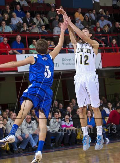 Thumbnail 3 in Dobbs Ferry vs. Our Lady of Lourdes (Section 1 Class B Final) photogallery.